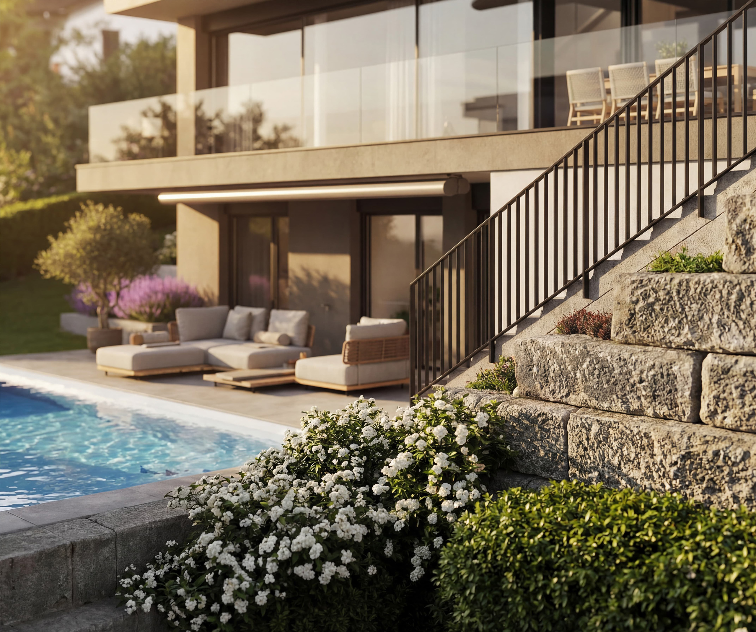 AQUA | Aussenbereich, Ebene 0