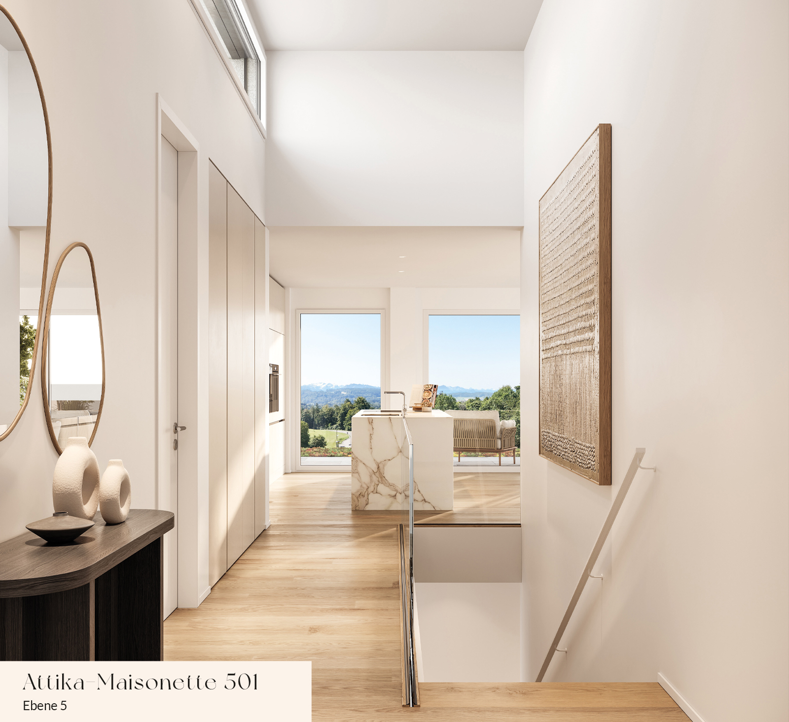 Attika-Maisontte 501 | Ebene 5