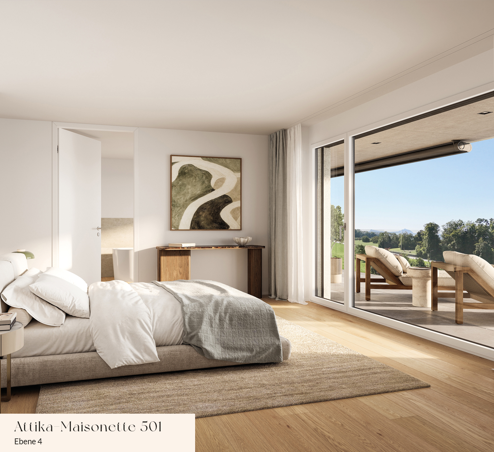 Attika-Maisontte 501 | Ebene 4