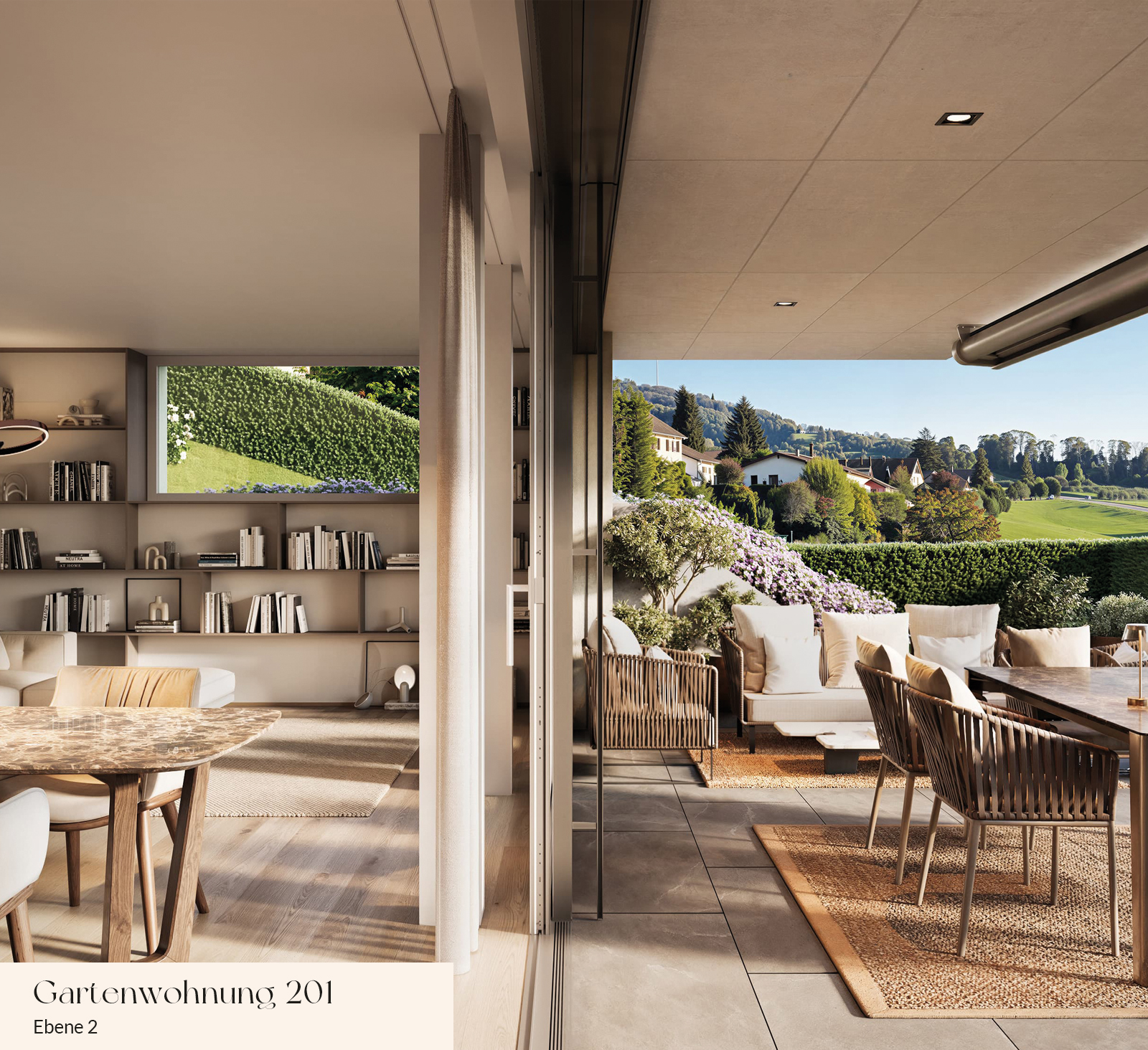 ARIA | Gartenwohnung 201, Ebene 2